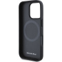 Mercedes Smooth Leather etui z MagSafe za iPhone 16 Pro Max - črn