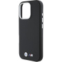 BMW Ovitek M Kevlar Metal Logo za iPhone 16 Pro - črn