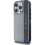 BMW IML Motorsport Vertical Stripe ovitek za iPhone 16 Pro - siv