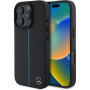 Mercedes Ovitek Blue Stripe z MagSafe za iPhone 16 Pro - črn