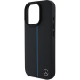 Mercedes Ovitek Blue Stripe z MagSafe za iPhone 16 Pro Max - črn