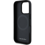 Mercedes Ovitek Blue Stripe z MagSafe za iPhone 16 Pro Max - črn