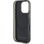 Mercedes Double Layer ovitek z MagSafe za iPhone 16 Pro - črno srebrn