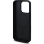 Guess Ovitek 4G Roses z vzorcem vrtnic in MagSafe za iPhone 16 Pro Max - siv