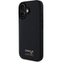 Oracle Red Bull Racing Carbon Shiny Logo ovitek z MagSafe za iPhone 16 - črn