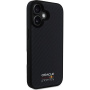 Oracle Red Bull Racing Carbon Shiny Logo ovitek z MagSafe za iPhone 16 - črn