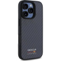 Oracle Red Bull Racing Carbon Shiny Logo ovitek z MagSafe za iPhone 16 Pro Max - črn