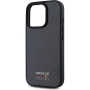 Oracle Red Bull Racing Carbon Shiny Logo ovitek z MagSafe za iPhone 16 Pro Max - črn