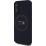 Oracle Red Bull Racing Silikonski ovitek Red Ring z MagSafe za iPhone 16 - temno moder