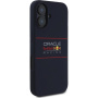 Oracle Red Bull Racing Horizontal Logo ovitek z MagSafe za iPhone 16 Plus - temno moder