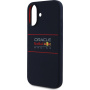 Oracle Red Bull Racing Horizontal Logo ovitek z MagSafe za iPhone 16 Plus - temno moder
