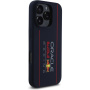 Oracle Red Bull Racing Silikonski ovitek Vertical Logo z MagSafe za iPhone 16 Pro Max - temno moder