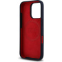 Oracle Red Bull Racing Silikonski ovitek Vertical Logo z MagSafe za iPhone 16 Pro Max - temno moder