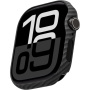 Pitaka Air Case z vzorcem iz karbonskih vlaken za Apple uro 46mm - temno siva