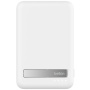 BELKIN Boost Charge Pro brezžična MagSafe powerbanka s stojalom in USB-C priključkom - 8.000 mAh - bela