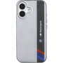 BMW Ovitek IML Motorsport Vertical Stripe za iPhone 16 - siv