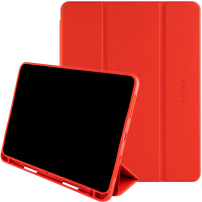 FIXED Padcover+ ovitek s prostorom za Apple Pencil za iPad Pro 11" (2024/2025) - rdeče