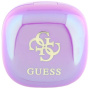 Guess Brezžične slušalke 4G Logo Mini TWS - vijolične