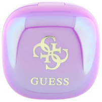 Guess Brezžične slušalke 4G Logo Mini TWS - vijolične