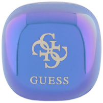 Guess Brezžične slušalke 4G Logo Mini TWS - modre