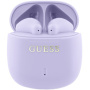 Guess Natisnjen Classic Brezžične slušalke TWS z logotipom - vijolične