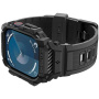 Spigen Rugged Armor Pro super trpežna torbica s paščkom za Apple uro 46 mm - črna