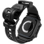 Spigen Rugged Armor Pro super trpežna torbica s paščkom za Apple uro 46 mm - črna