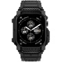 Spigen Rugged Armor Pro super trpežna torbica s paščkom za Apple uro 46 mm - črna
