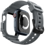 Spigen Rugged Armor Pro super trpežna torbica s paščkom za Apple Ura 46mm - siva