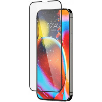 Spigen tR Slim HD zaščitno steklo za iPhone 13 / 13 Pro - črna