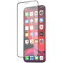 Mocolo Kaljeno steklo 2,5D za iPhone 12 mini - 0,33 mm - črni okvir