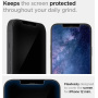 Spigen Glas tR EZ 2D kaljeno steklo za iPhone 12 mini - jasno