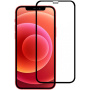 Kaljeno 2.5D steklo za iPhone 12 mini - črna