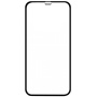 Kaljeno 2.5D steklo za iPhone 12 / 12 Pro - črna
