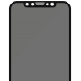 PanzerGlass kaljeno anti-spy steklo za iPhone XR/11 - črna