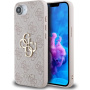 Guess 4G Metal Logo ovitek za iPhone 16e / 17e - roza