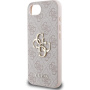Guess 4G Metal Logo ovitek za iPhone 16e / 17e - roza