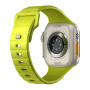UNIQ Stride durable pašček za Apple Watch Ultra 49mm / 46mm / 45mm / 44mm / 42mm - lime