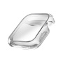 UNIQ Garde Hybrid ovitek z zaščito zaslona za Apple Watch 42mm (Series 10 / 11) - prozoren