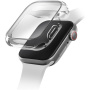 UNIQ Garde Hybrid ovitek z zaščito zaslona za Apple Watch 46mm - prozoren