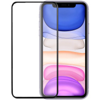 Kaljeno steklo 2,5D z odpornimi robovi za iPhone XR