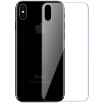 Kaljeno prozorno steklo na zadnji strani za iPhone XS Max