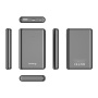 Swissten Power Line power bank z USB-A priključkom - 5.000 mAh - črn