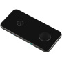 Swissten 2v1 brezžični polnilec za iPhone / Apple Watch / AirPods - 10W - črn