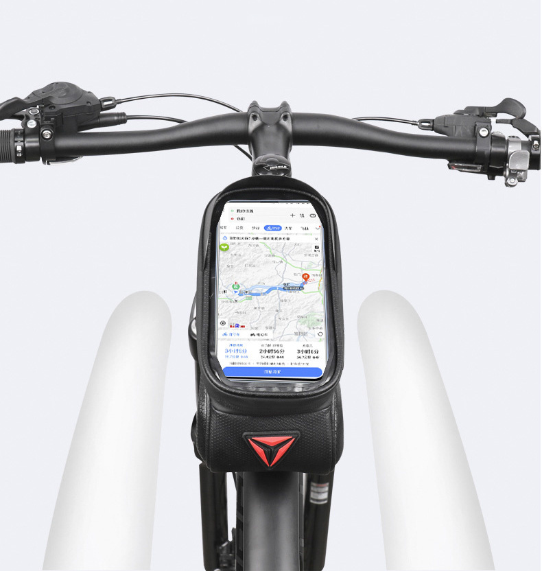 Wheel up Bike Bag vodoodporna torba za kolo s prostorom za iPhone - črna