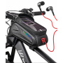 Wheel up Bike Bag vodoodporna torba za kolo s prostorom za iPhone - črna