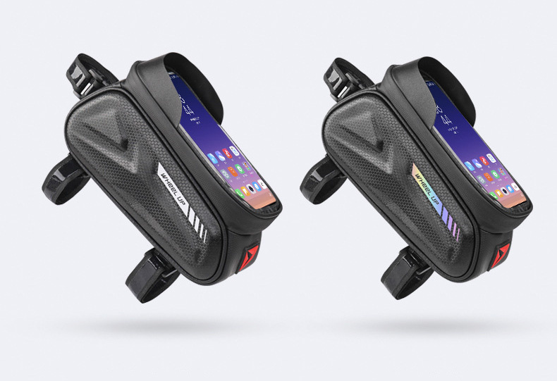 Wheel up Bike Bag vodoodporna torba za kolo s prostorom za iPhone - črna
