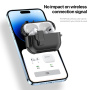 DUX DUCIS Pecp trpežen ovitek s karabinom za AirPods 4 / 5 - bel