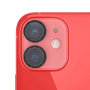 Kaljeno steklo z bleščečimi okvirji za zaščito leč fotoaparata za iPhone 12 - črn
