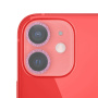 Kaljeno steklo z bleščečimi okvirji za zaščito leč fotoaparata za iPhone 12 - roza